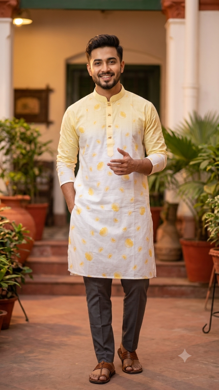 Men’s Stylish Design Panjabi 