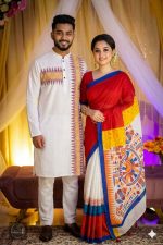 Sharee Panjabi Couple Set - Image 6