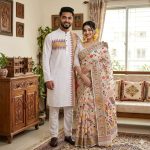 Sharee Panjabi Couple Set - Image 5