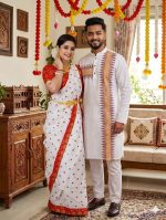 Sharee Panjabi Couple Set - Image 4