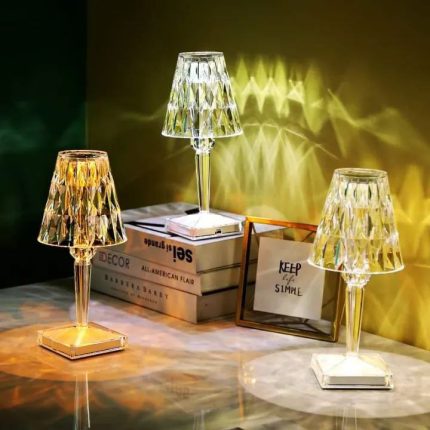 Crystal Diamond table lamp