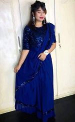 রেডিমেড গাউন শাড়ি - Image 3