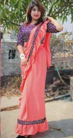 রেডিমেড গাউন শাড়ি