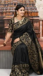 সফট সিল্ক কাতান শাড়ি - Image 3