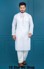 প্রিমিয়াম পাইপিন ধুতি পাঞ্জাবি - Image 2