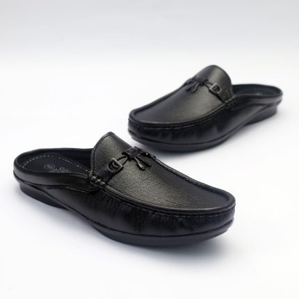 New Fashionable Styles Premium Quality Half Shoes/ Feta Half Loffer For Men Black