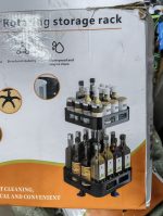 360° Rotating 2-Tier Spice Rack - Image 2