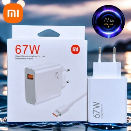 Xiaomi 67W Turbo Charger Fast Charging Adapter USB Type-C Cable Quick Charging