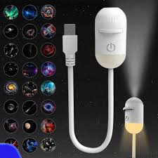 LED star galaxy night light projector