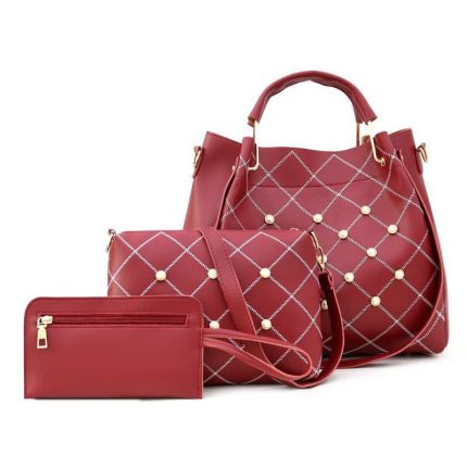 Generic 3-Piece Stone Studded Bags