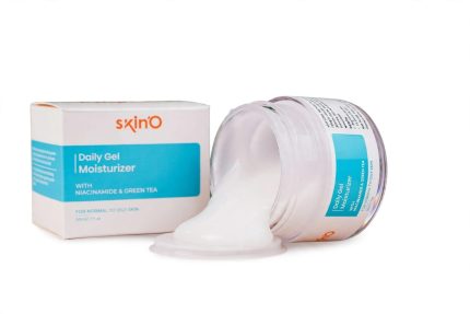 SkinO Daily Gel Moisturizer With Niacinamide & Green Tea (70 ml)
